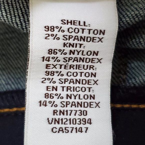 Liz Lange Maternity for Target Maternity Dark Wash Denim Jean Shorts Size M - Picture 9 of 11